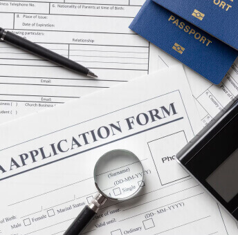 Image of an Application Form